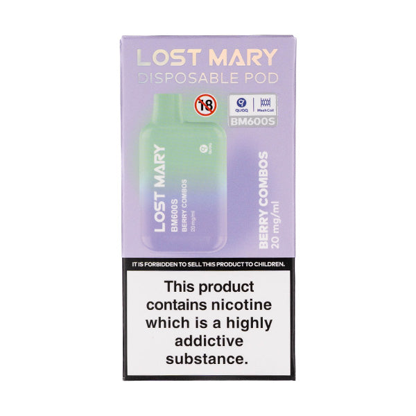 Lost Mary BM600S Disposable - Berry Combos