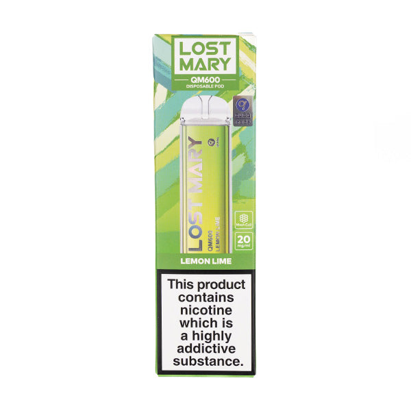 Lost Mary QM600 Disposable - Lemon Lime