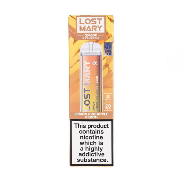 Lost Mary QM600 Disposable - Lemon Pineapple Peach