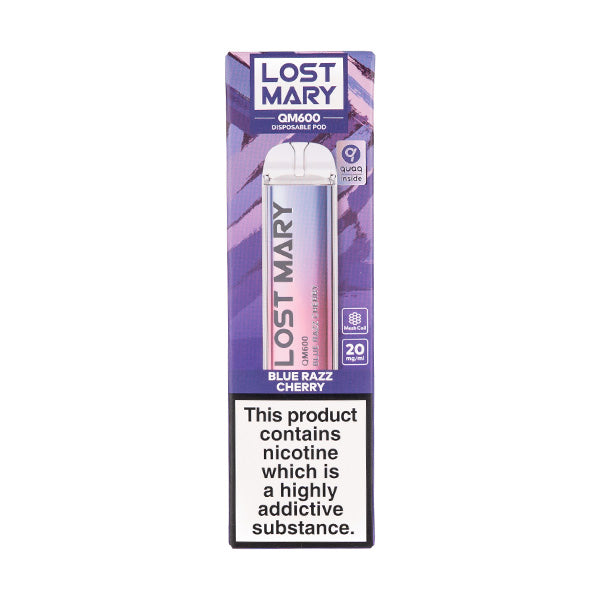 Lost Mary QM600 Disposable - Blue Razz Cherry
