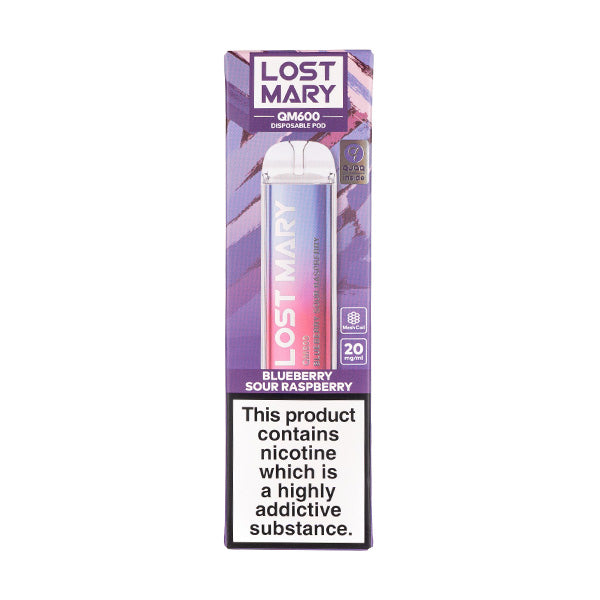 Lost Mary QM600 Disposable - Blueberry Sour Raspberry