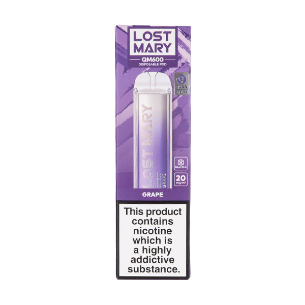 Lost Mary QM600 Disposable - Grape