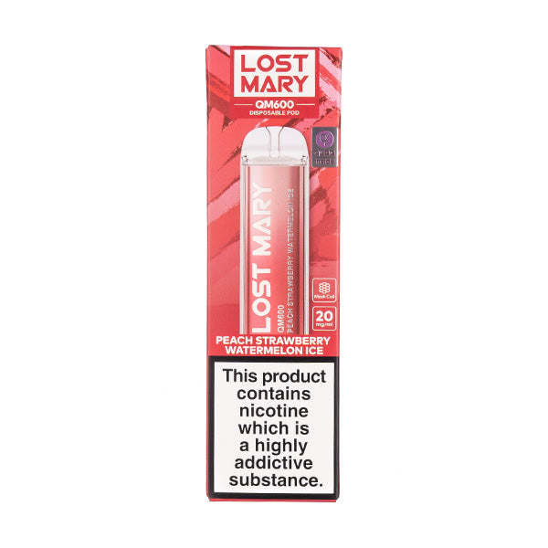 Lost Mary QM600 Disposable - Peach Strawberry Watermelon