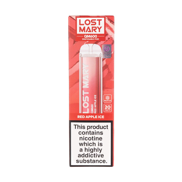 Lost Mary QM600 Disposable - Red Apple Ice