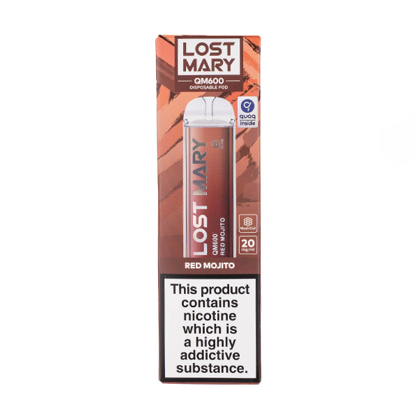 Lost Mary QM600 Disposable - Red Mojito