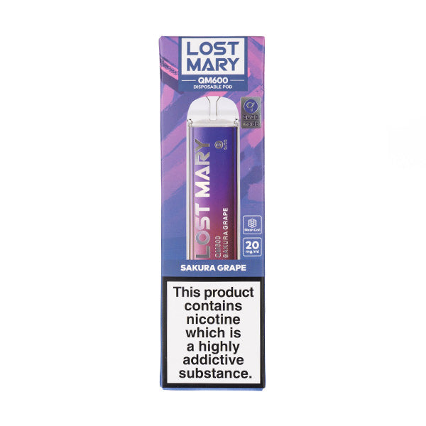 Lost Mary QM600 Disposable - Sakura Grape