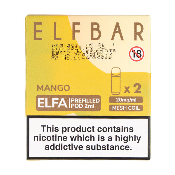 ELF Bar ELFA Prefilled Pods - Mango