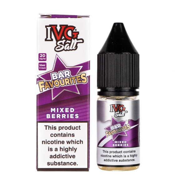 IVG Bar Favourites - Mixed Berries 10ml (Nic Salt)