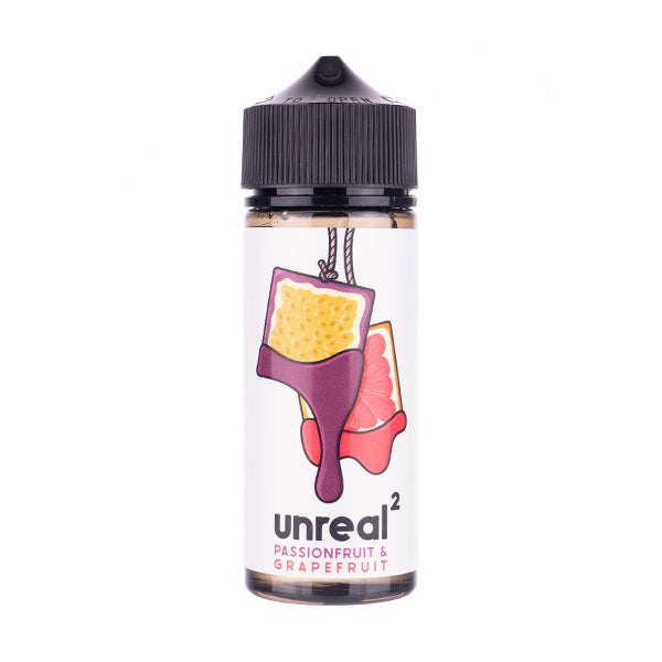 Unreal2 - Passionfruit & Grapefruit 100ml (Shortfill)