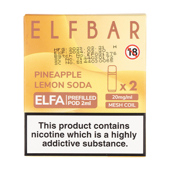 ELF Bar ELFA Prefilled Pods - Pineapple Lemon Soda