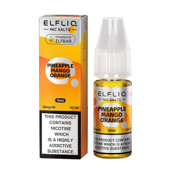 Elf Bar ELFLIQ - Pineapple Mango Orange 10ml (Nic Salt)