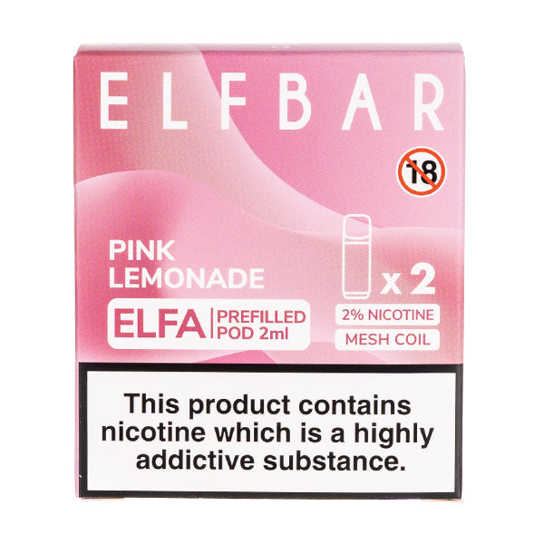 ELF Bar ELFA Prefilled Pods - Pink Lemonade