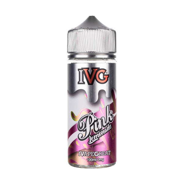 IVG 100ml Shortfill E-liquid - Pink Lemonade