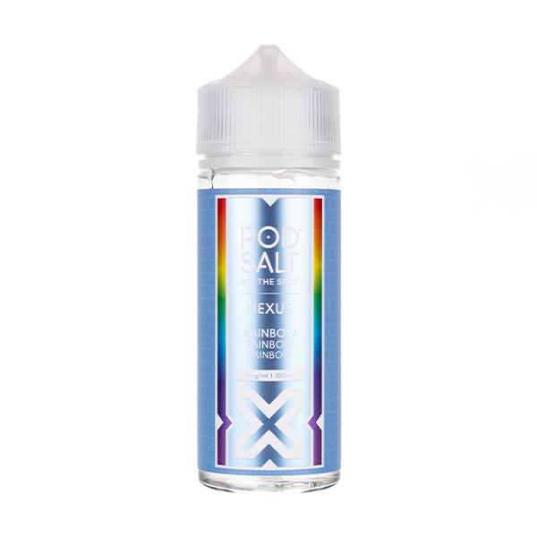 Rainbow 100ml Shortfill E-liquid by Pod Salt Nexus