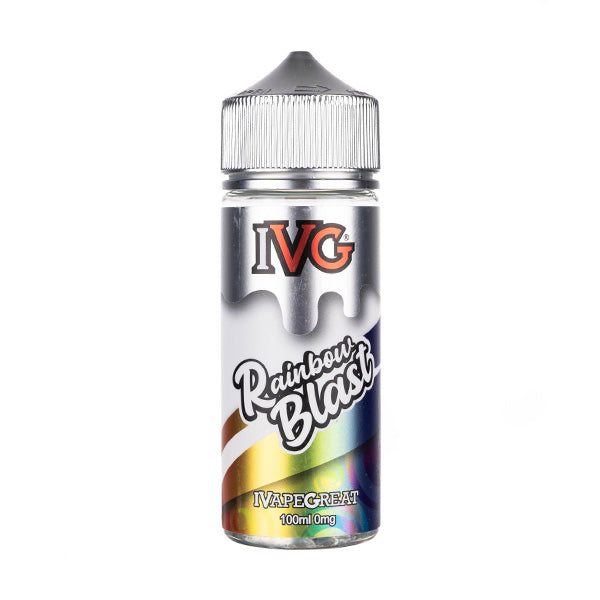 IVG 100ml Shortfill E-liquid - Rainbow Blast