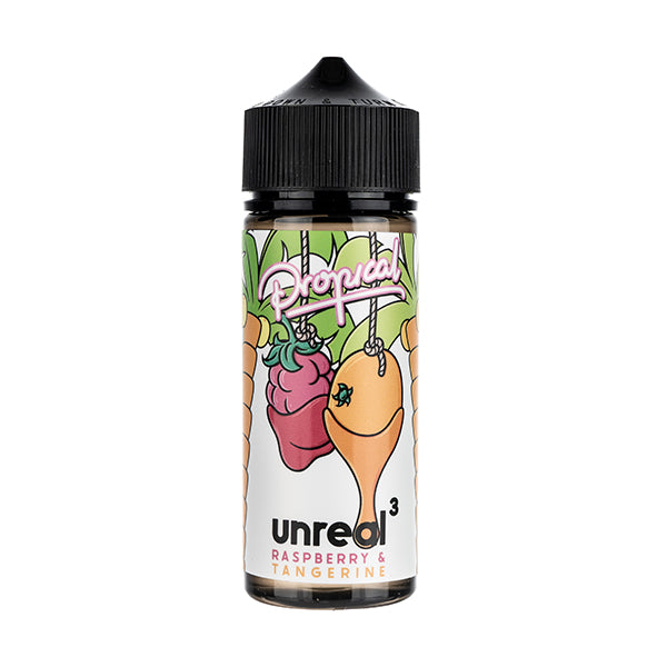 Unreal3 - Raspberry & Tangerine 100ml (Shortfill)
