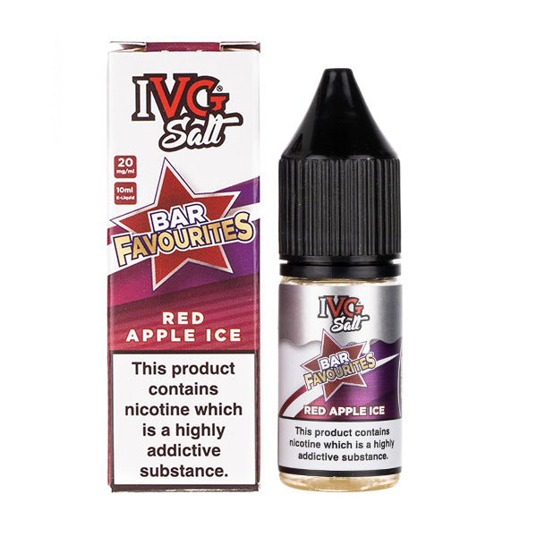 IVG Bar Favourites - Red Apple Ice 10ml (Nic Salt)