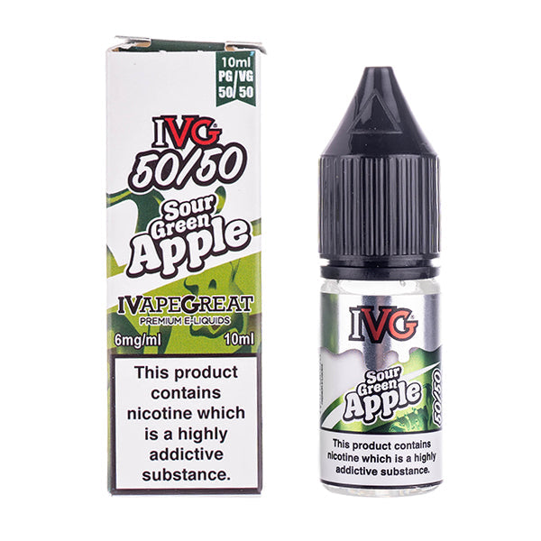 Sour Green Apple E-Liquid by IVG