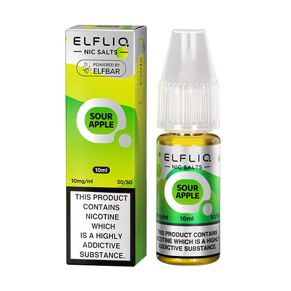 Elf Bar ELFLIQ - Sour Apple 10ml (Nic Salt)
