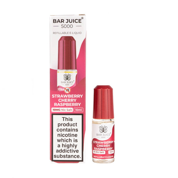 Bar Juice 5000 - Strawberry Cherry Raspberry 10ml (Nic Salt)