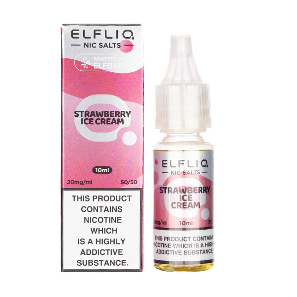 Elf Bar ELFLIQ - Strawberry Snoow 10ml (Nic Salt)