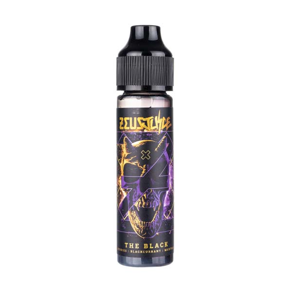 The Black 50ml Shortfill E-Liquid by Zeus Juice