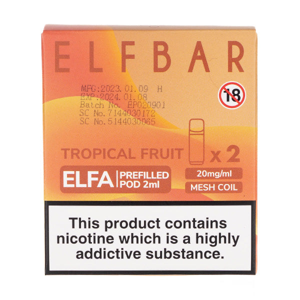 ELF Bar ELFA Prefilled Pods - Tropical Fruits
