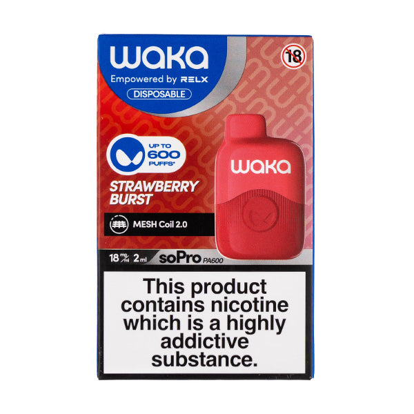 Waka Disposable Vape - Strawberry Burst
