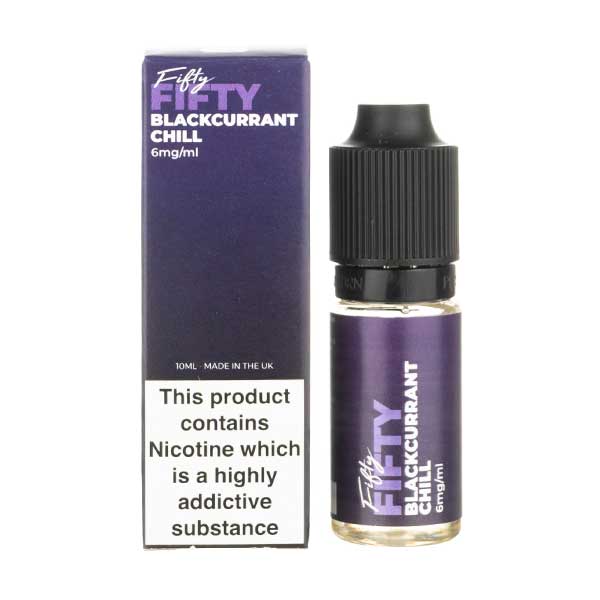 Fifty Fifty - Blackcurrant Chill 10ml (50/50)