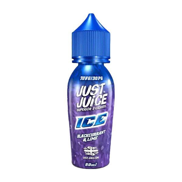 Just Juice Ice - Blackcurrant & Lime Ice 50ml (Shortfill)