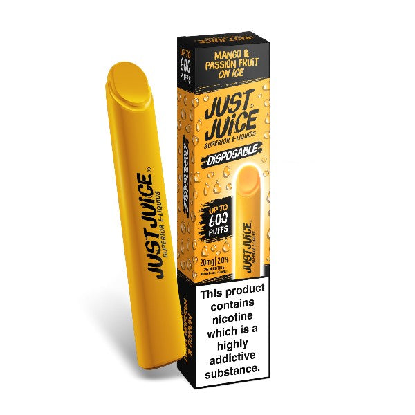 Just Juice Disposable - Mango & Passion Fruit on Ice
